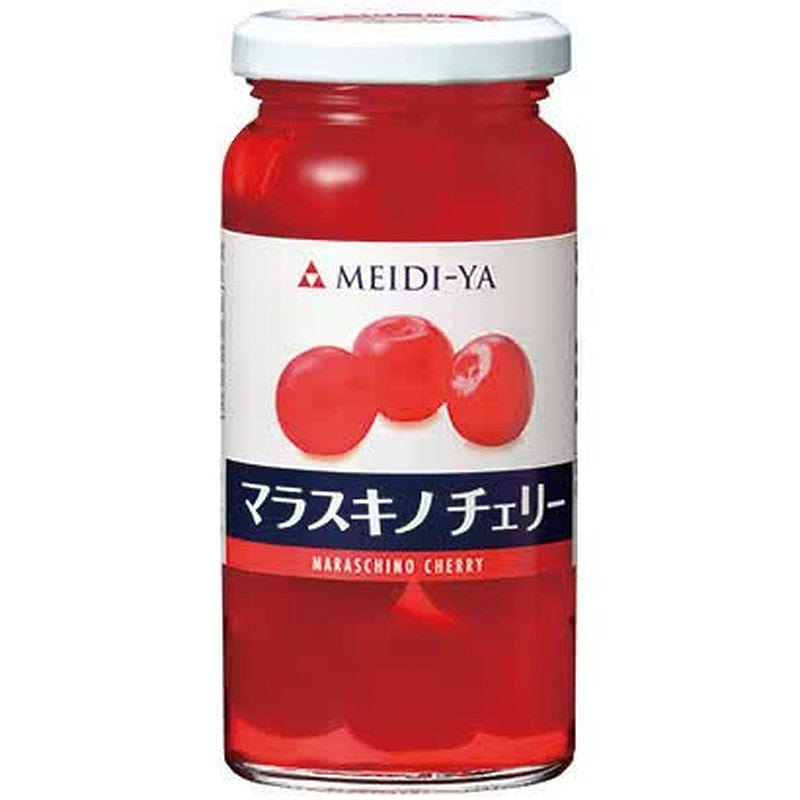 Meijiya Stemless Maraschino Cherries 170g Bottle 1 each