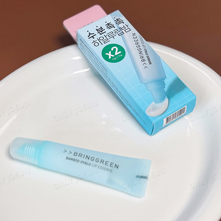 Bringgreen唇部精华竹子唇膏滋润双唇2支装