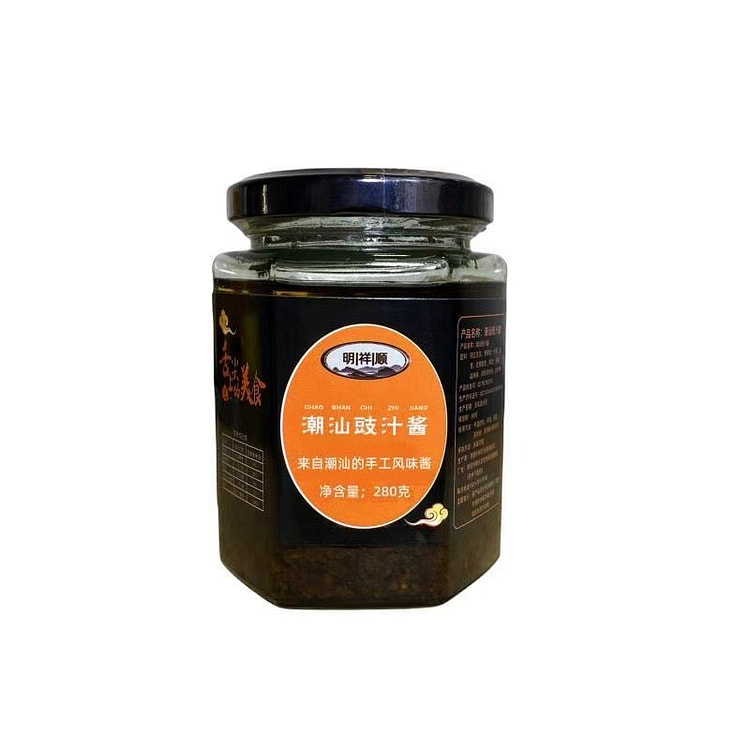 Chaozhou-Style Black Bean Sauce 280g*1 Bottle 1 bottle