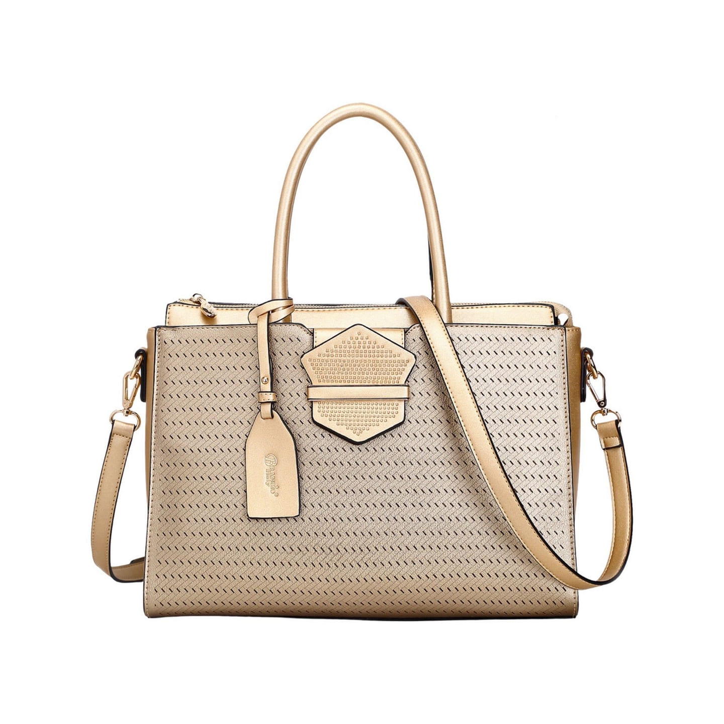 Chic Goddess Handmade Medium Satchel [RAS8171-GD] 1 each