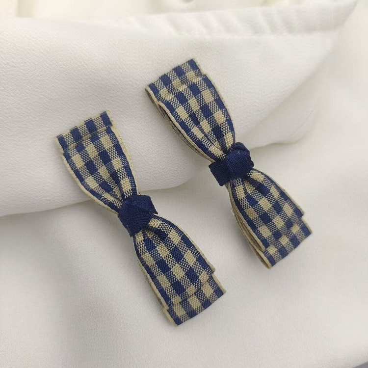 Original Korean Sweet Bow Hair Clip 2 x 1 Pair 1 each