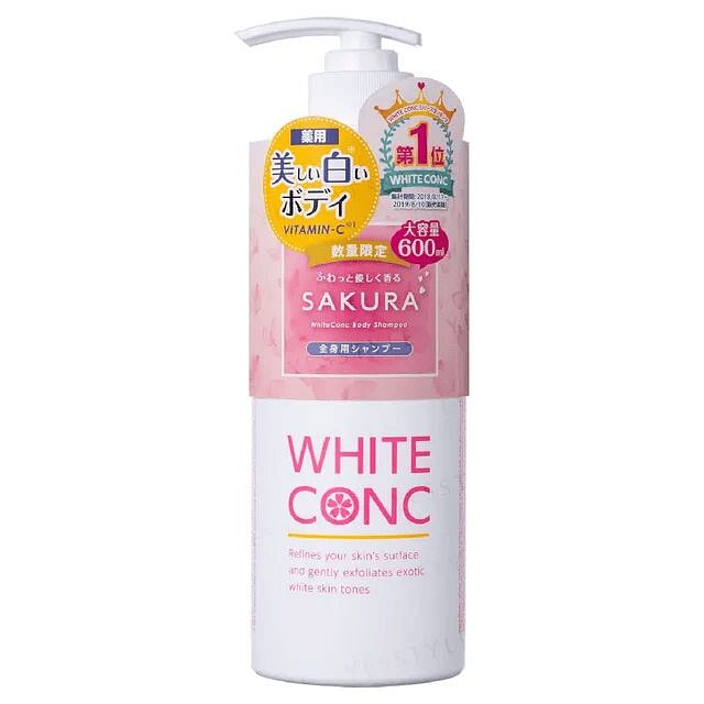 薬用ﾎﾜｲﾄｺﾝｸ　ﾎﾞﾃﾞｨｼｬﾝﾌﾟｰCⅡsakuraの香り 600ml 1 各