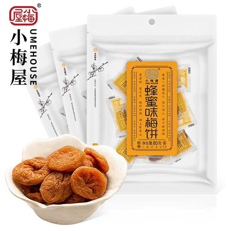 Komeiya honey flavor plum cake 80g *1 bag