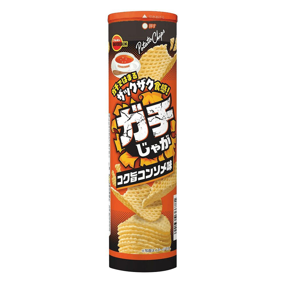 Bourbon Crispy Lattice Potato Chips 98g 1 count