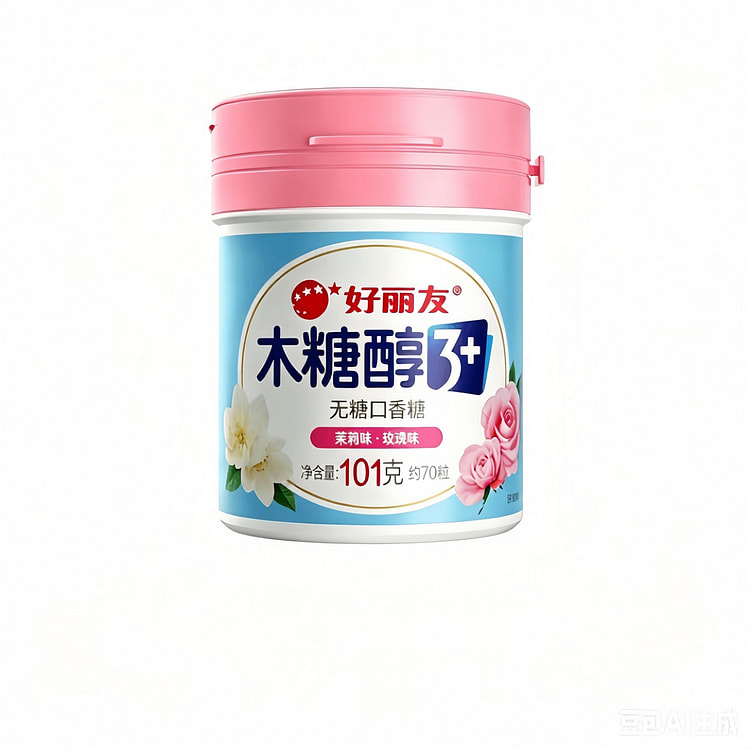Orion Sugar Free Chewing Gum Jasmine Rose 101g 101 g