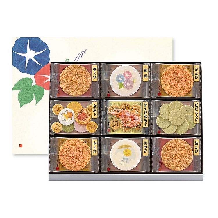 Keishindo Summer Edition Rice Crackers 24pcs 1 box