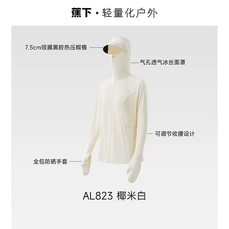 Beneunder Protection Sunscreen Clothing White M