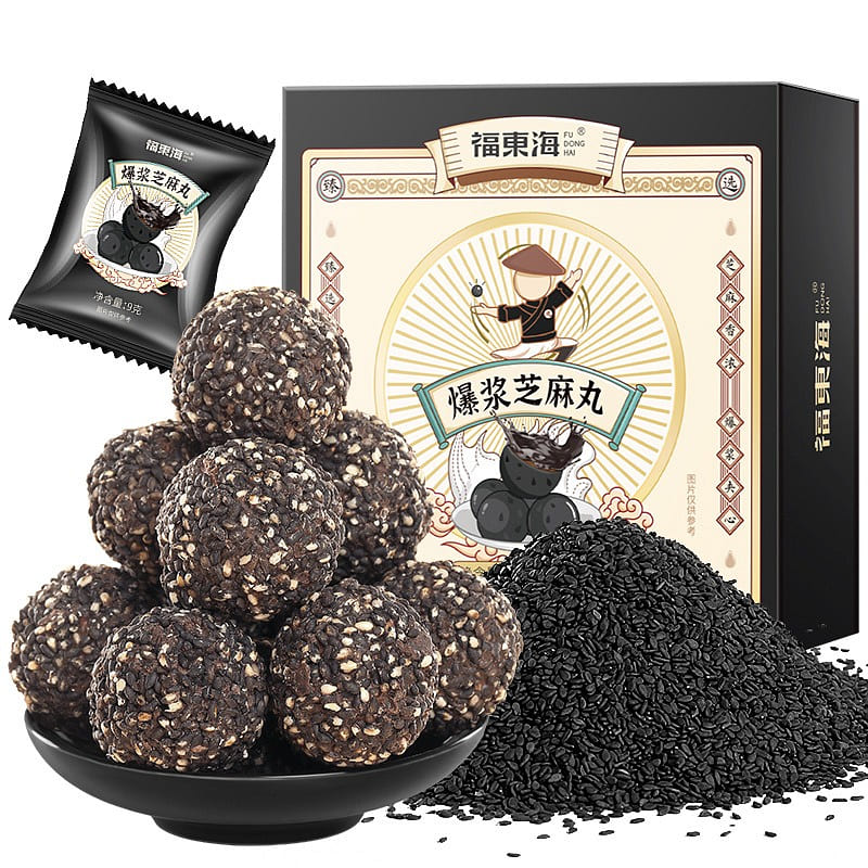 Fudonghai blast-pulp black sesame pill sucrose free 72g/ box 72 g