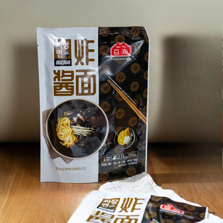 Korean Style Soybean Paste Noodles 350g1 Bag 350 g