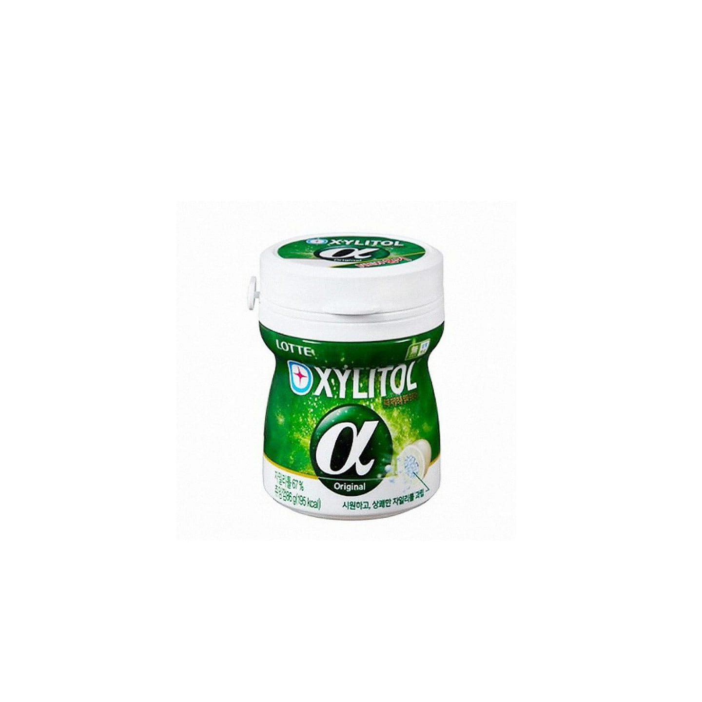 LOTTE Xylitol Gum Alpha Original 86g(3.03oz) 1 each