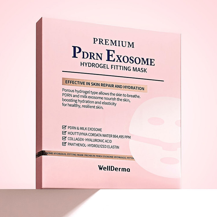 WellDerma Collagen PDRN Mask 4 Pieces/Box 1 pack