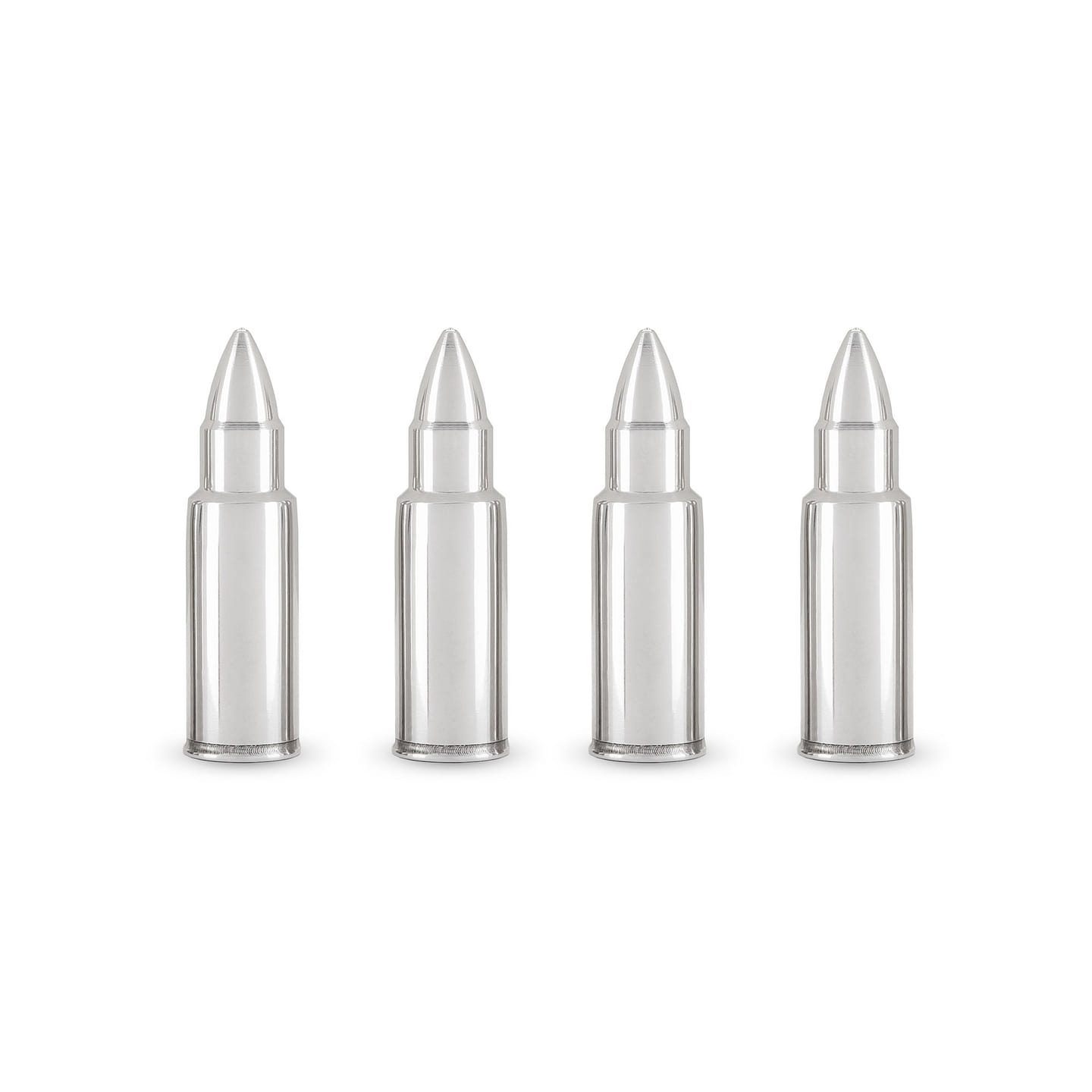 Stainless Steel Bullet Glacier Rocks® by Foster & Rye™ 4 each