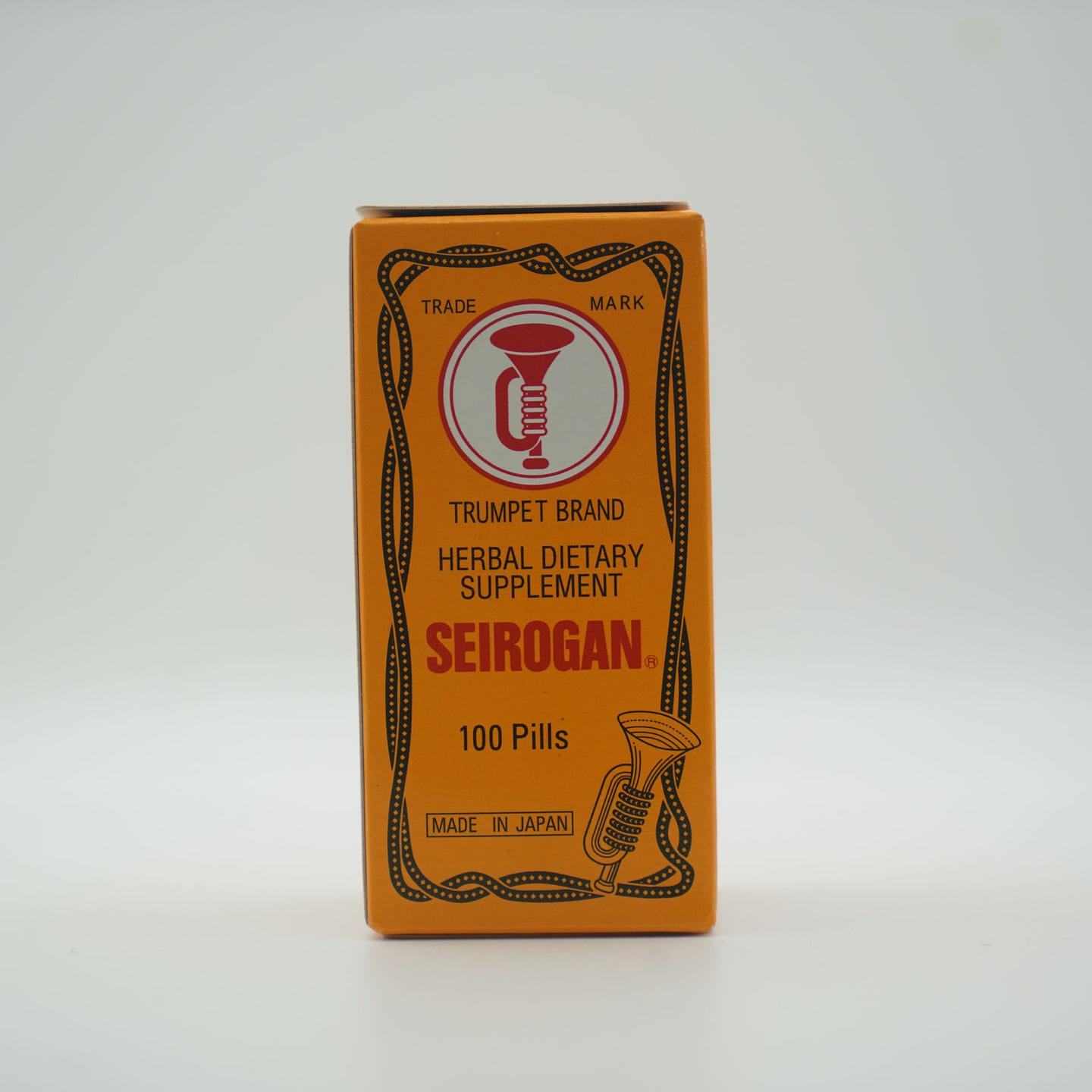 RUMPET BRAND Seirogan Herbal Dietary Supplement 1 box