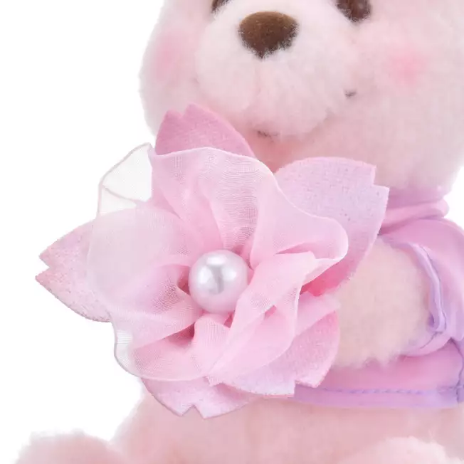 ディズニーストア　ぬいぐるみキーチェーン　サクラ　プー&ピグレットセット 春を先取り！桜の下でティーパーティーを楽しむプーさんたちがテーマの