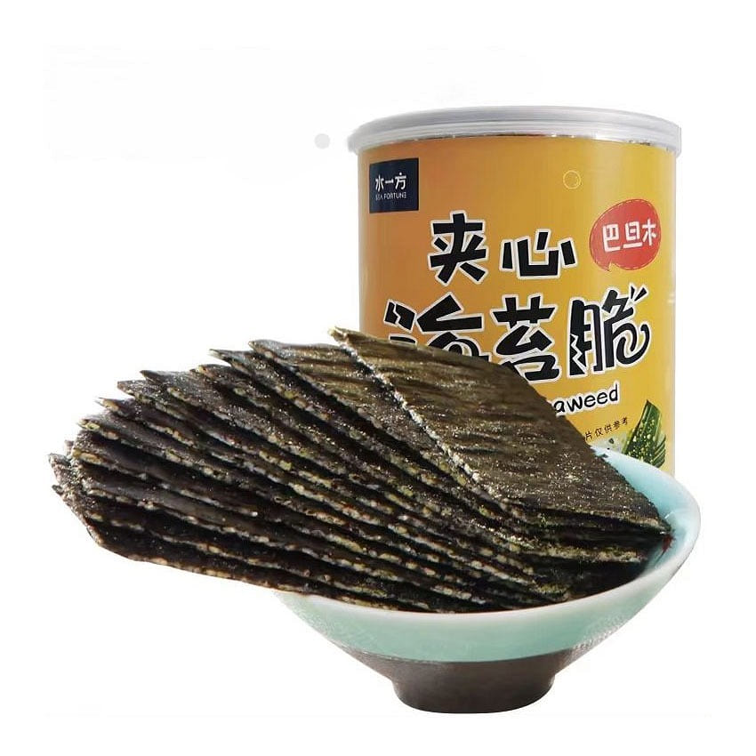 Filled seaweed crispy almonds crispy 40g*1 can 40 g