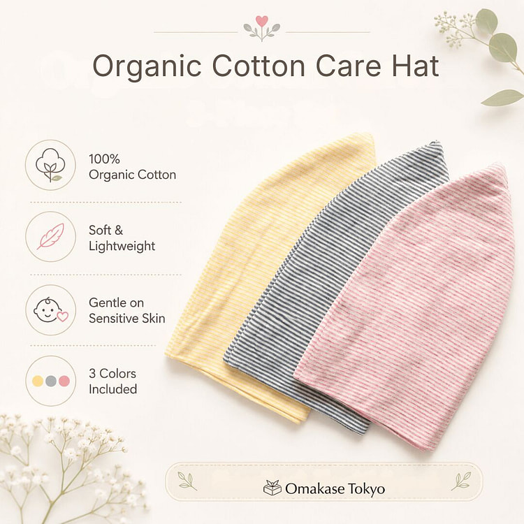 Care Hat Organic Cotton 3-Piece Set 0.26 lb