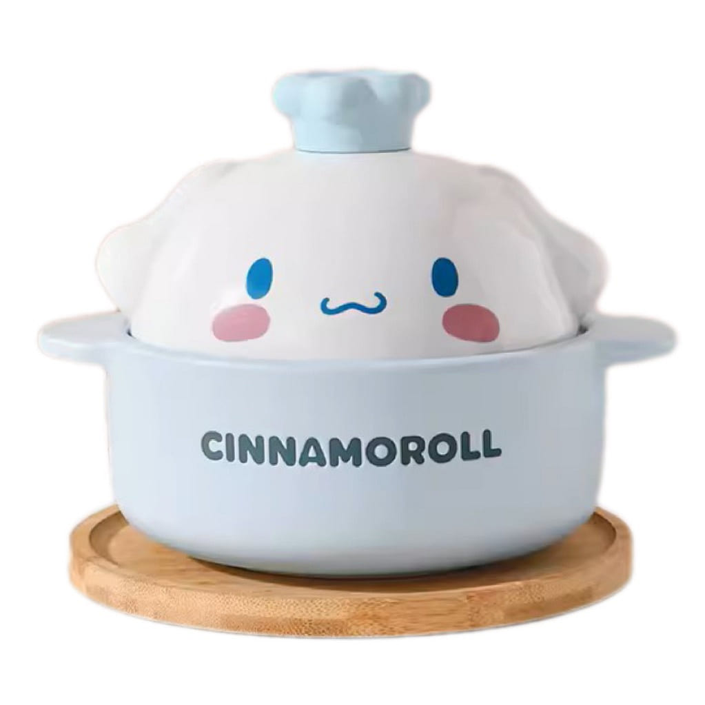 Sanrio Household Ceramic Clay Pot 2L (2-3 people) – Cinnamoroll 1 count