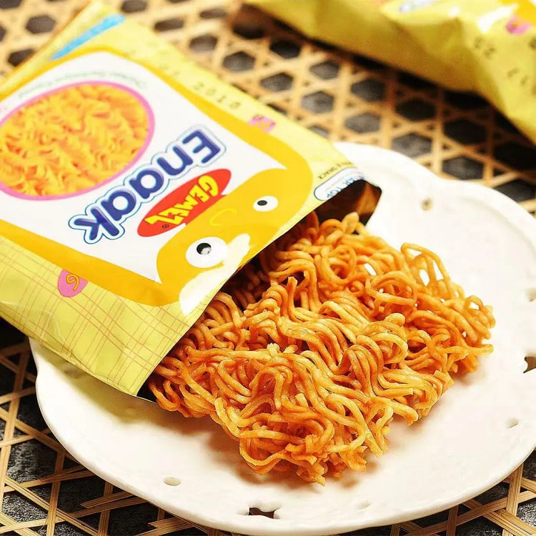 网红小鸡面干脆面烤肉味解馋休闲小零食 16g*1包