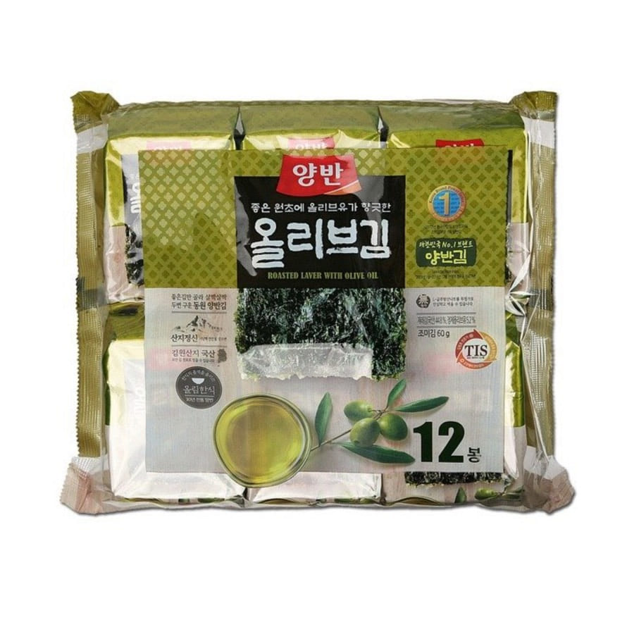 동원 양반 올리브김 12봉입 60 그램