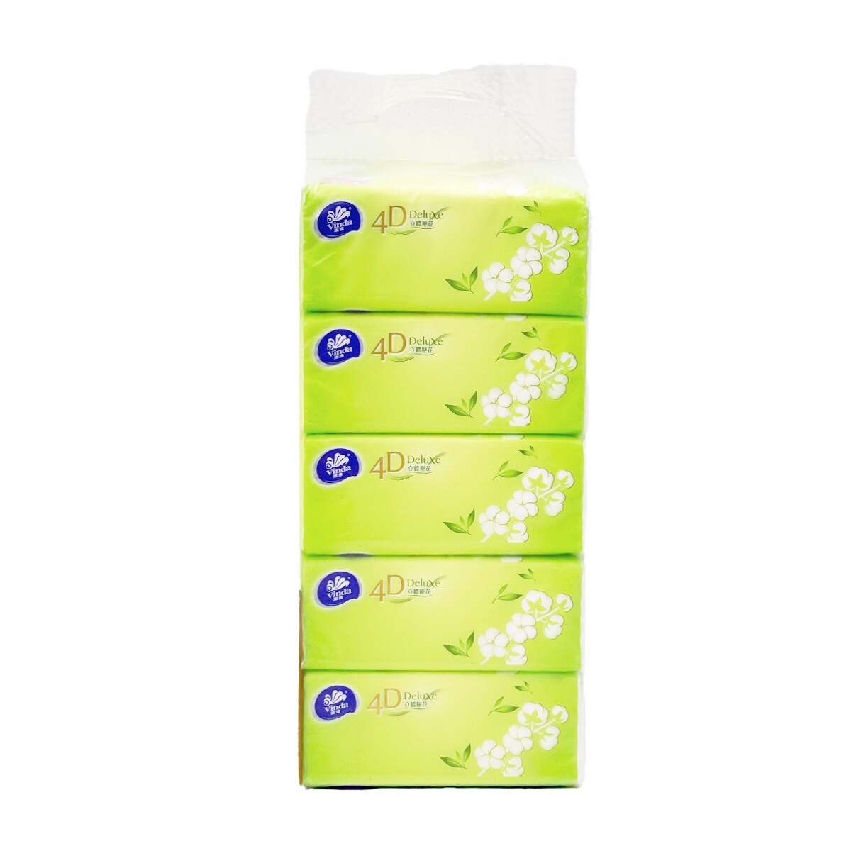 雑誌　TISSUE No.4 Kleenex Snap & Go Facial Tissues, 4 Packs, 25 Tissues per Pack