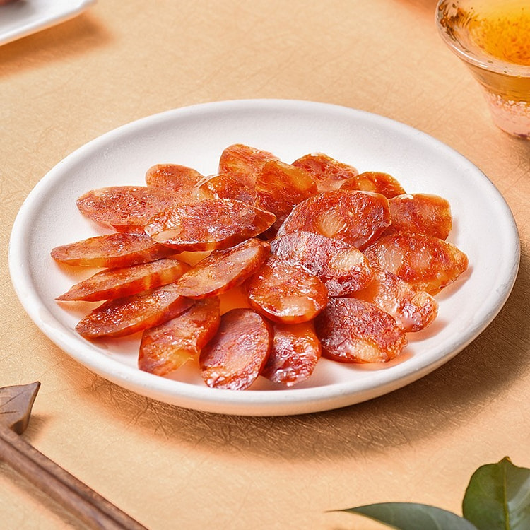 烟熏川味腊肠腊肉四川特产麻辣味香肠500g 需烹饪食用