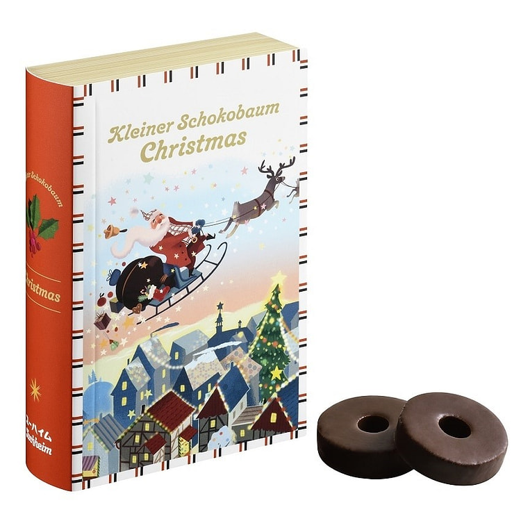 Japan Juchheim Christmas Kleiner Choco Baum (Small Chocolate Baumkuchen) 4 