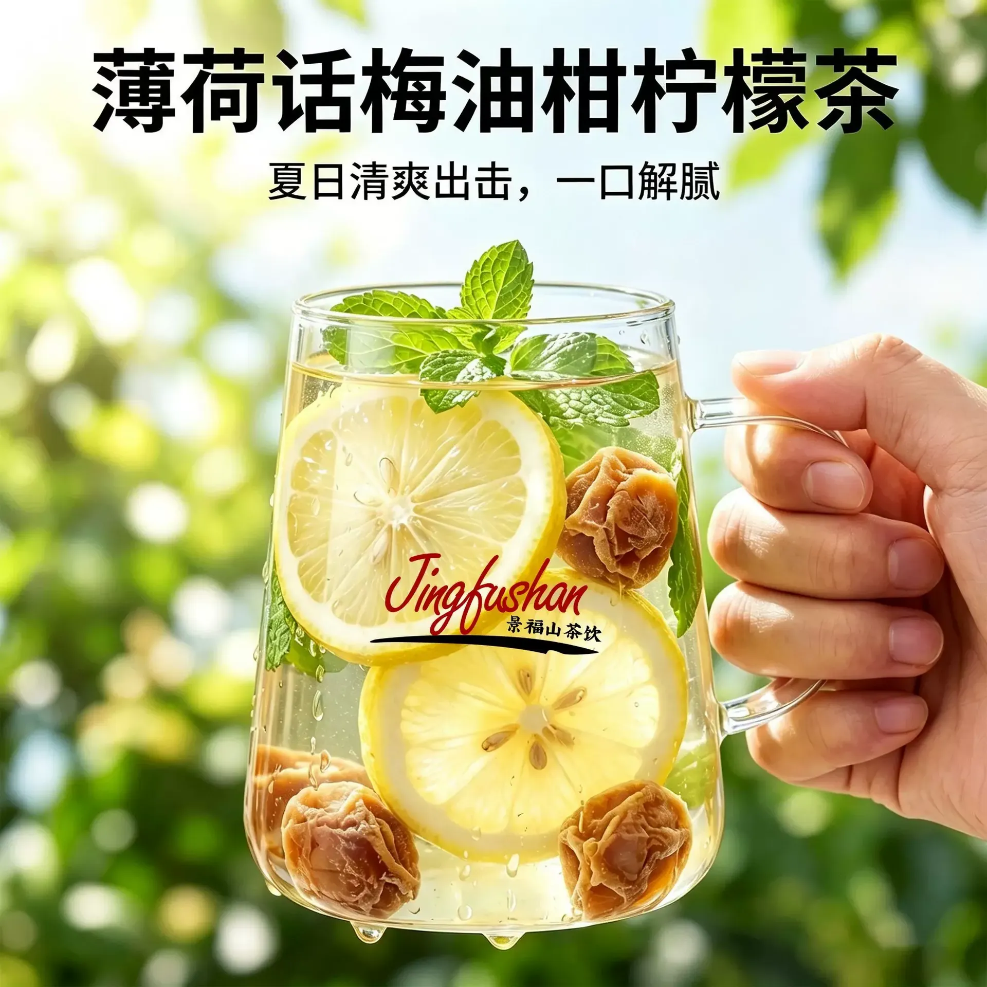 Peppermint, plum, orange and lemon tea 55g*1 can. 55 g - Weee!