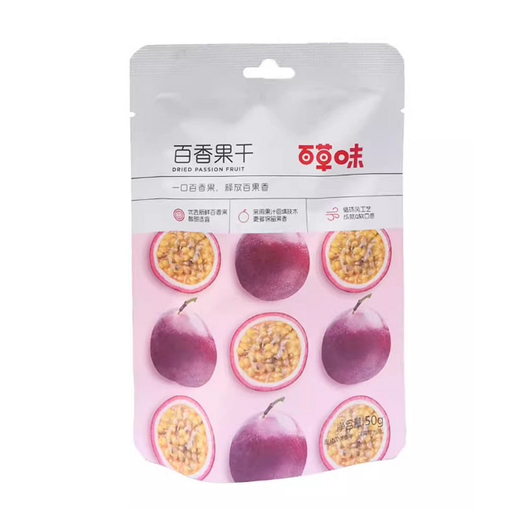 百草味 百香果干