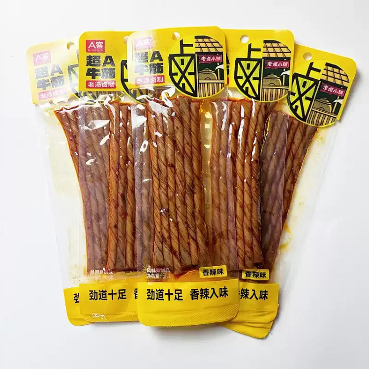 A客超A牛筋香辣味29g 29 克