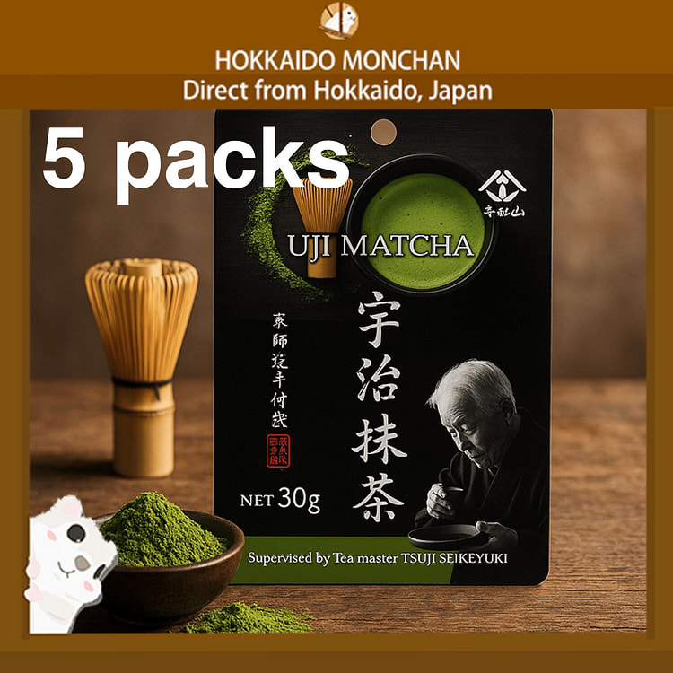 山城物產 日本宇治抹茶 即溶抹茶 30g 5包