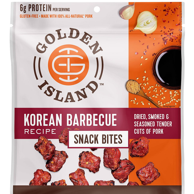 Golden Island Pork Snack Bites - Gluten Free 80g
