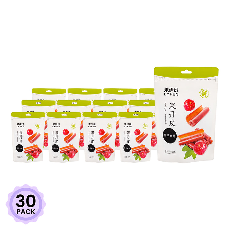 来伊份 果丹皮 125 克*30 包