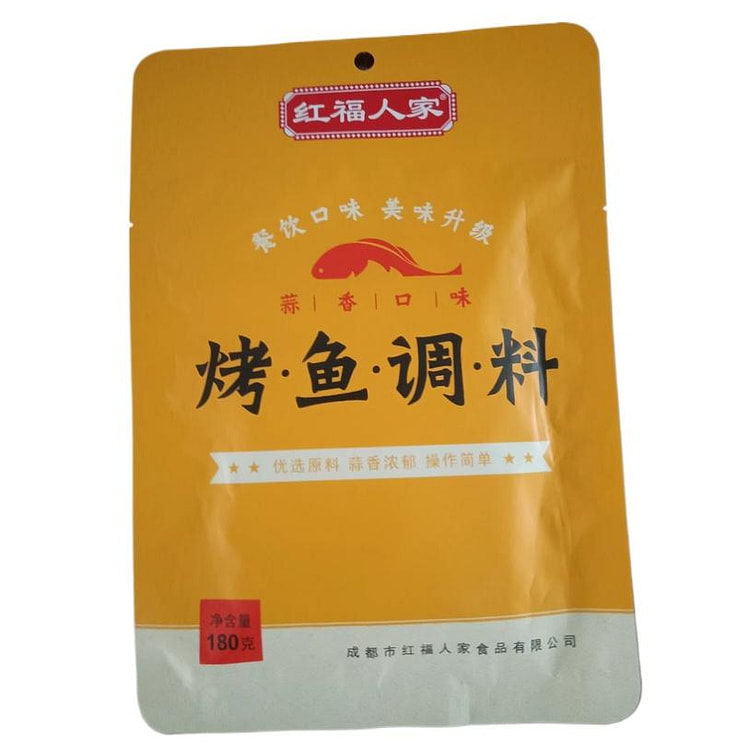 红福人家 万州烤鱼调料酱料包 蒜香微辣烤鱼180g*1袋