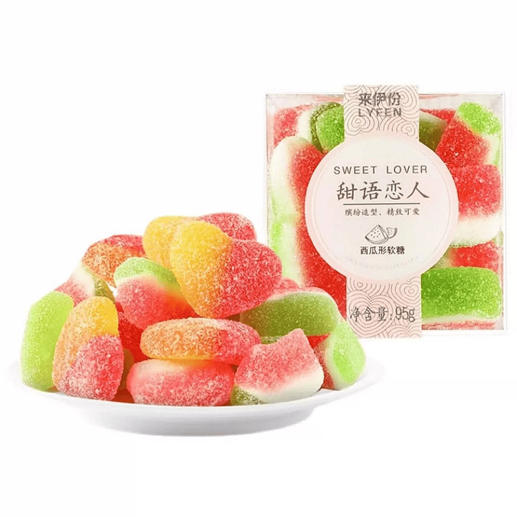 Laiyifen "Sweetheart" Soft Gummy Candies (95g box) 95 g