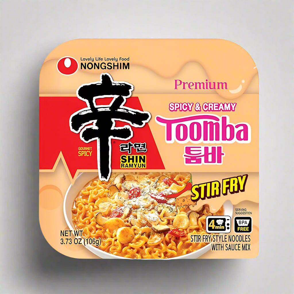 Nongshim Shin Ramyun ToomBa Stir-Fry Bowl (6 Pack) 1 each
