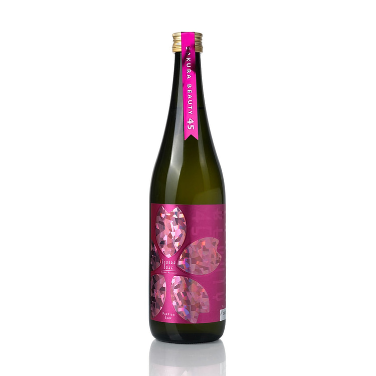 Ozeki Sakura Beauty 45 Junmai Daiginjo Sake 720 ml