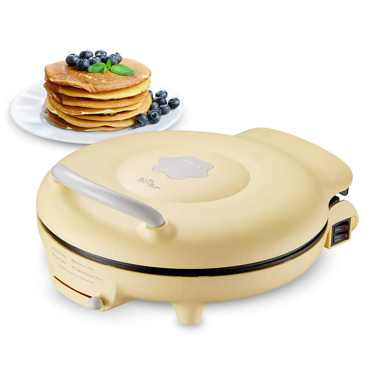 小熊11.8英寸无烟电烤炉 煎饼机 不粘煎锅薄饼机 1 份