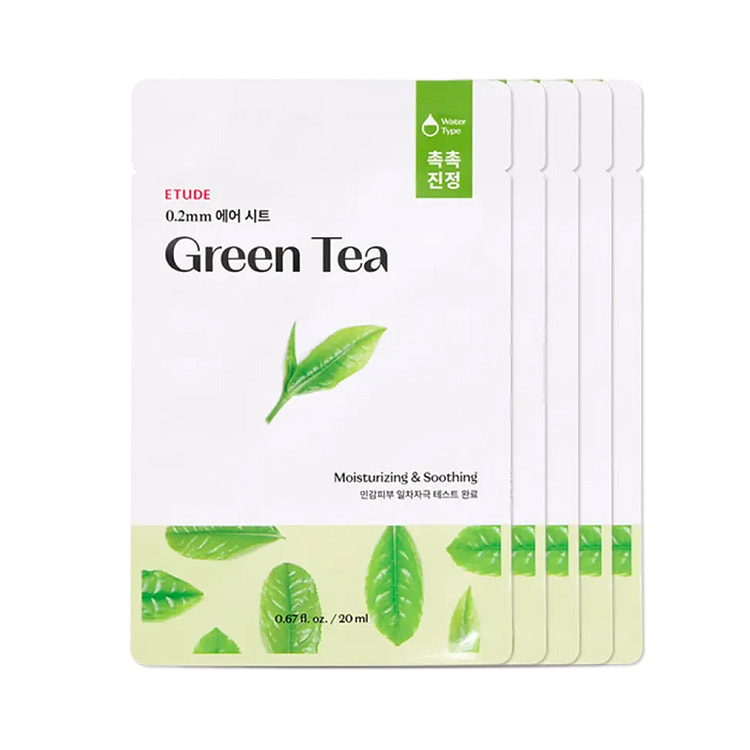 ETUDE 绿茶面膜 5 片