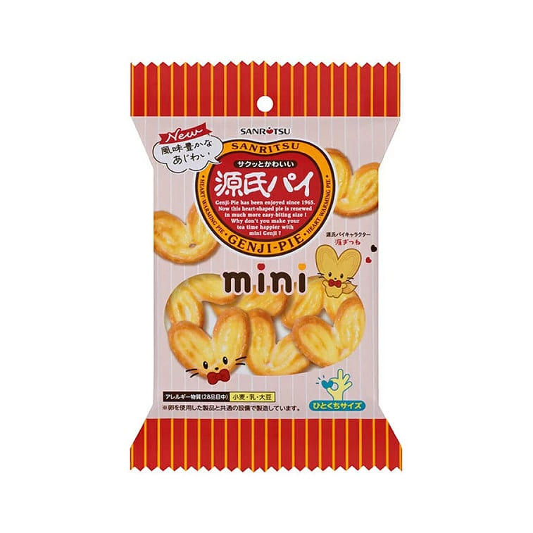 SANRITSU Mini Genji Butterfly Puff Pastry 38g 1 each