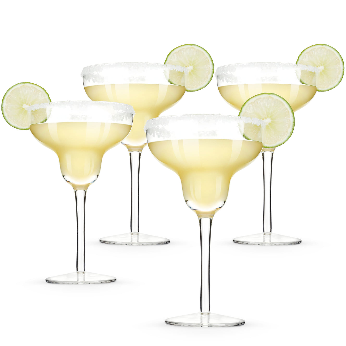 Margarita Glasses, Set of 4 by True 10 fl.oz