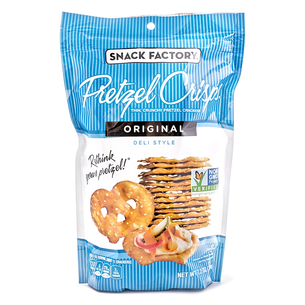 Snack Factory Pretzel Crisps, Original Flavor 204 g