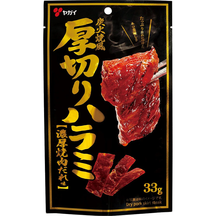 YAGAI大蒜酱油烤肉风味肉干 33g