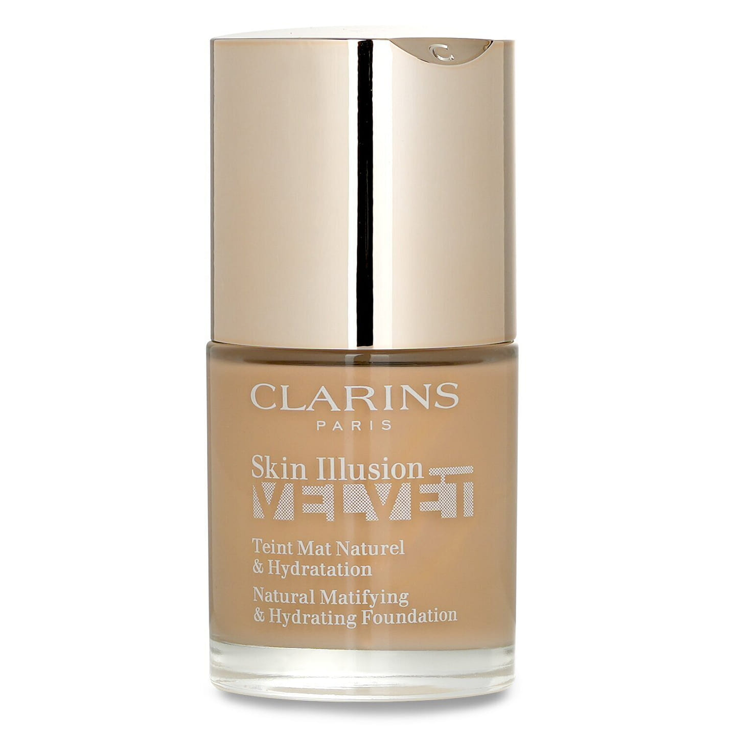 Clarins Skin Illusion Velvet Natural Matifying & Hydrating Foundation – # 106N 30ml/1oz 30 ml