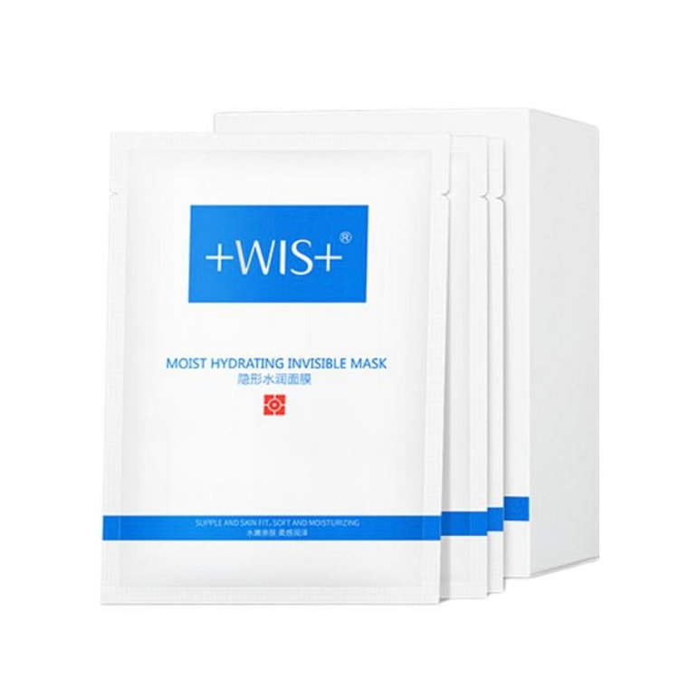 +WIS+隐形水润面膜 玻尿酸补水保湿舒缓*10片