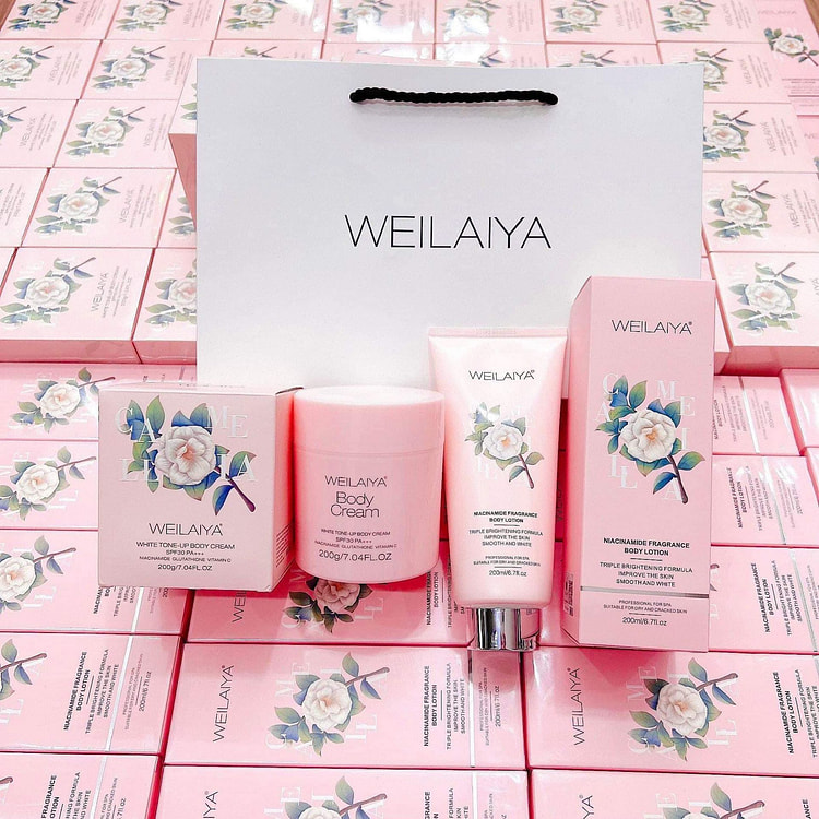 WEILAIYA CAMELLIA NIACINAMIDE BUNDLE 2 PRODUCTS