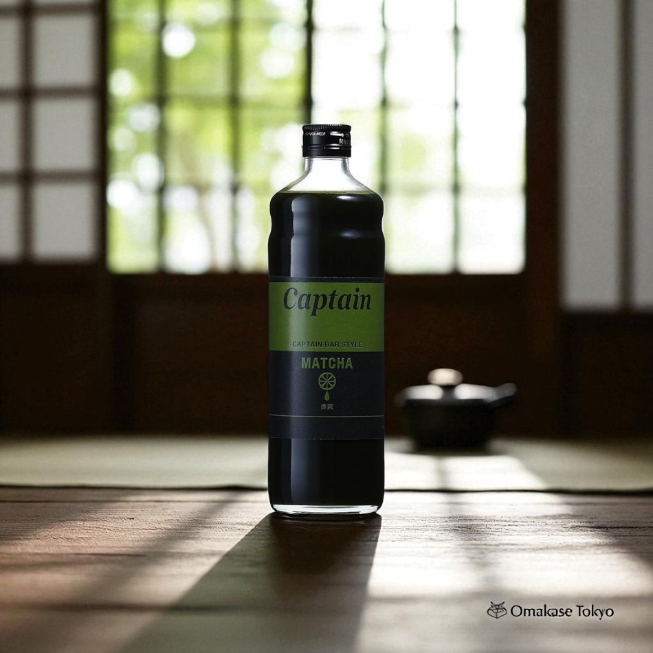 Captain Matcha Syrup (600 ml) 1120 g