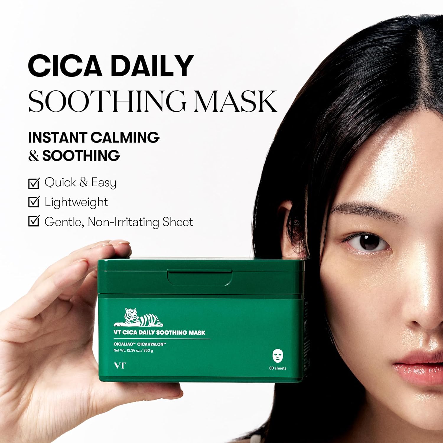 VT CICA DAILY SOOTHING MASK (30EA) 1 each - Weee!