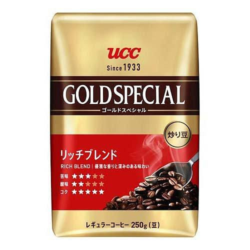 UCC Gold Special Roasted Beans Rich Blend 250g