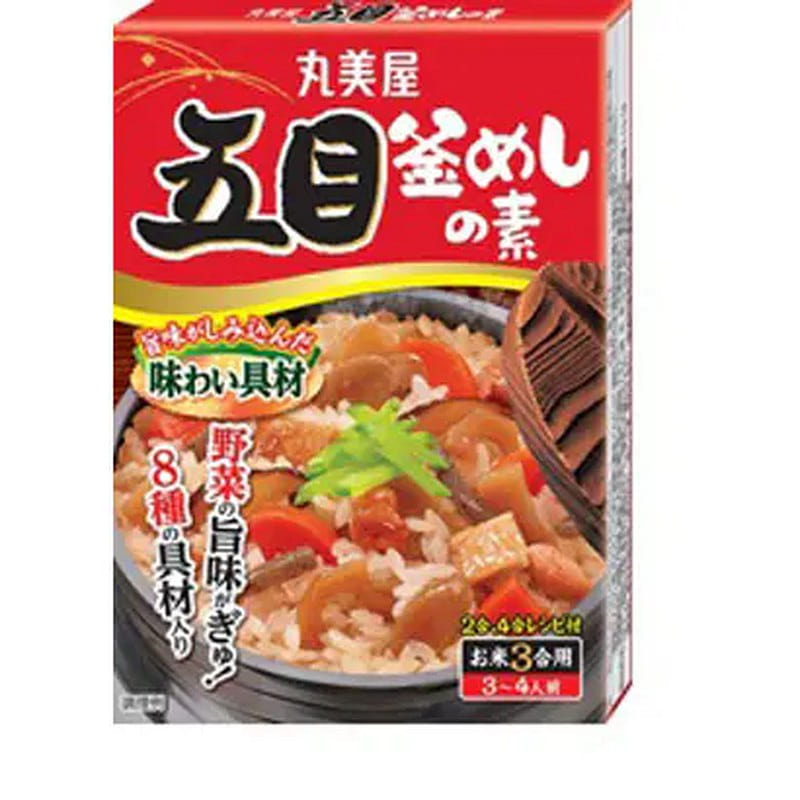 Marumiya Gomoku Kamameshi Sauce 147g 1 each