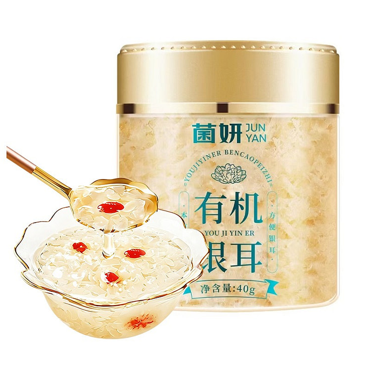 Junyan Organic Silver Ear Fungus 40g 40 g